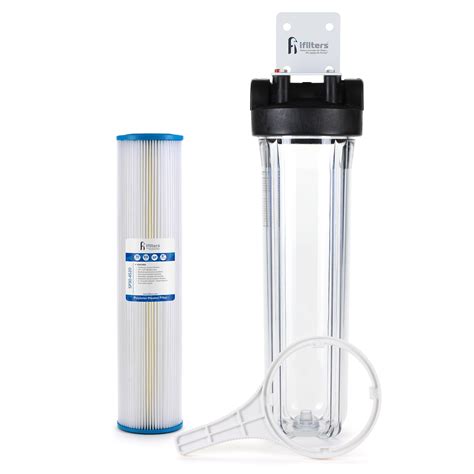 washable whole house water filter